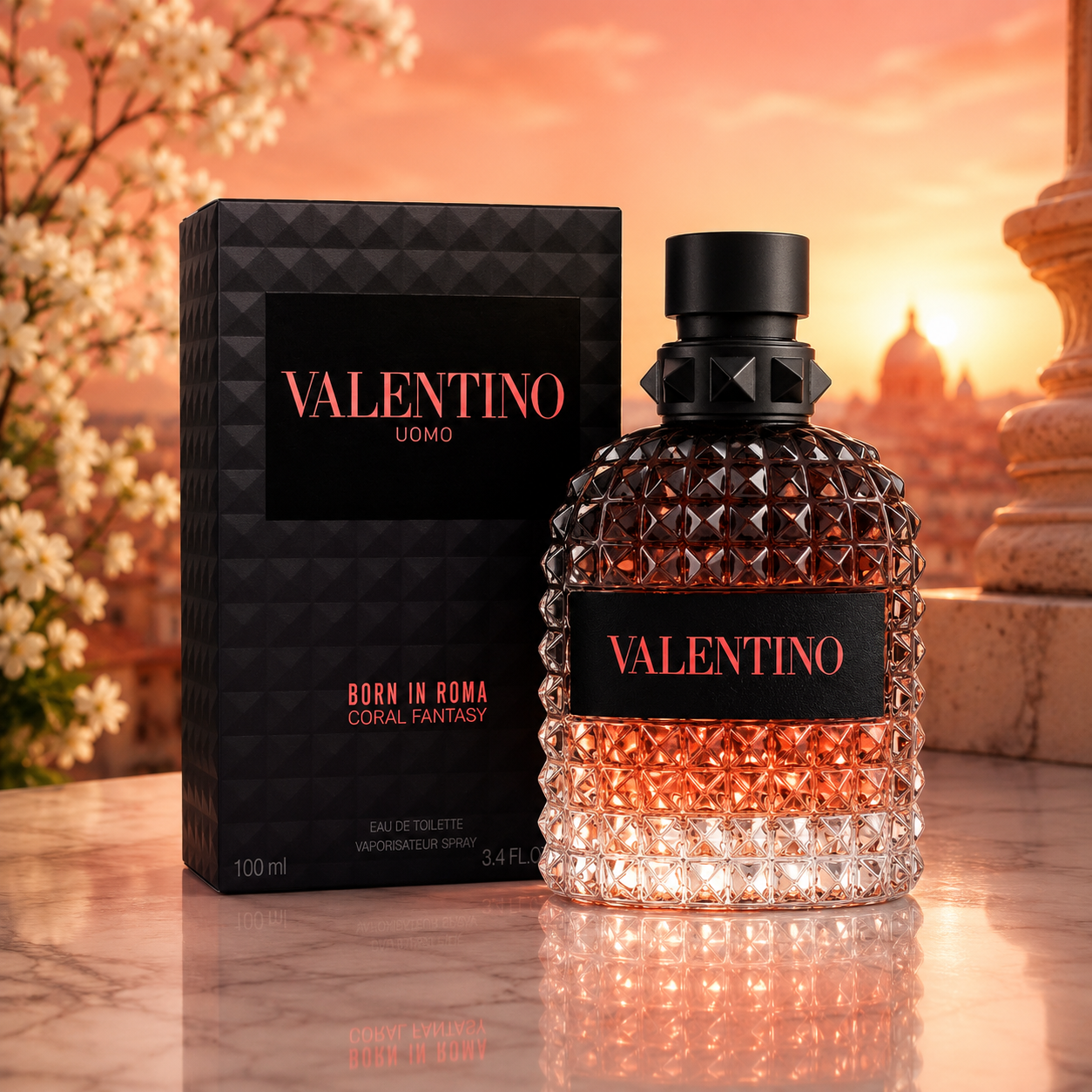 Valentino Uomo Born In Roma Coral Fantasy Eau de Toilette 100 ml / 3.4 fl oz