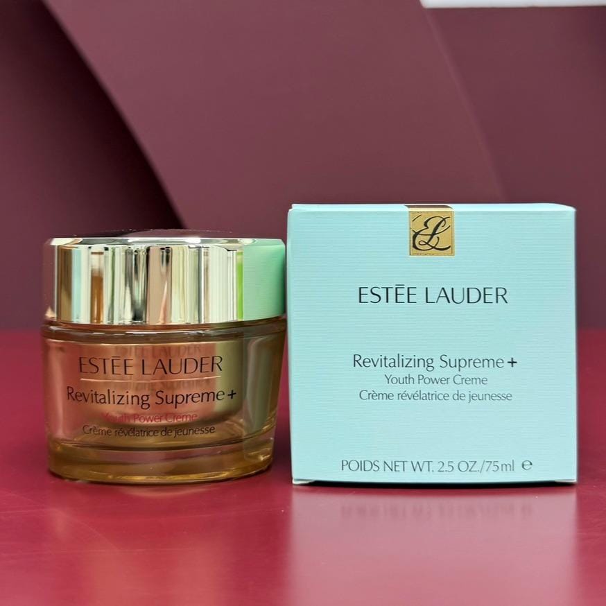 Estée Lauder Revitalizing Supreme+ Youth Power Creme – Anti-Aging Moisturizing Face Cream, 2.5 oz / 75 mL