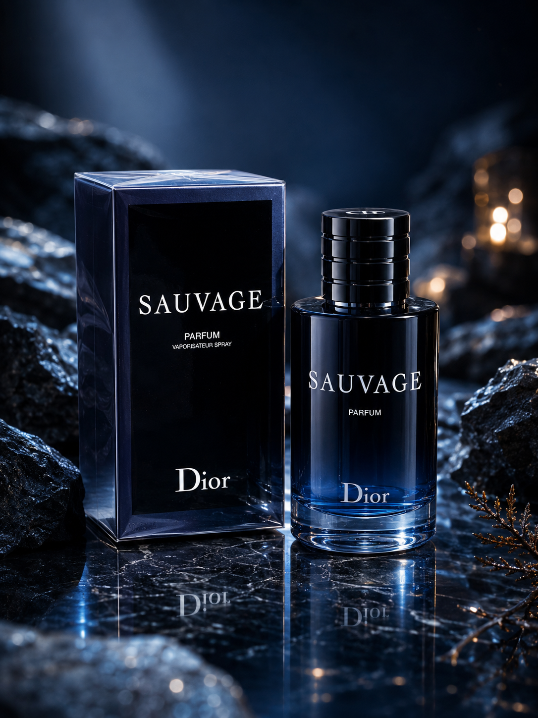 Dior Sauvage Parfum for Men 3.4 oz / 100 ml Spray
