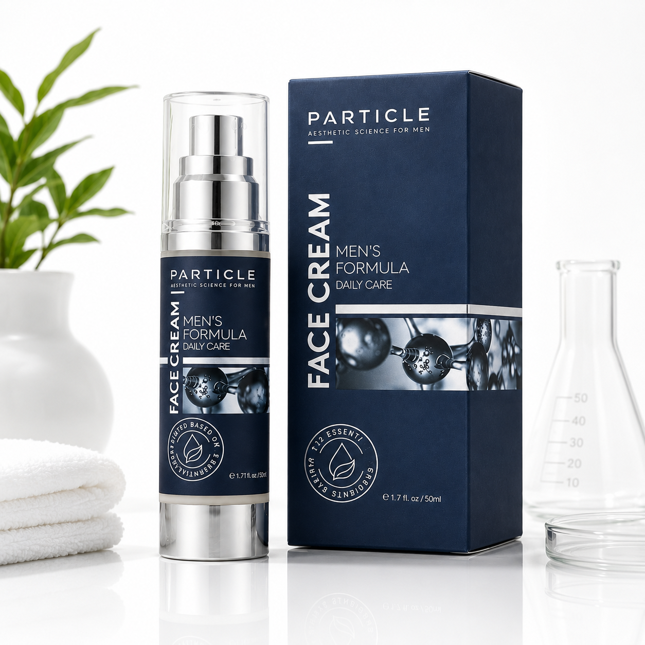 Particle Men's Formula Face Cream Daily Care 50ml / 1.71 fl oz