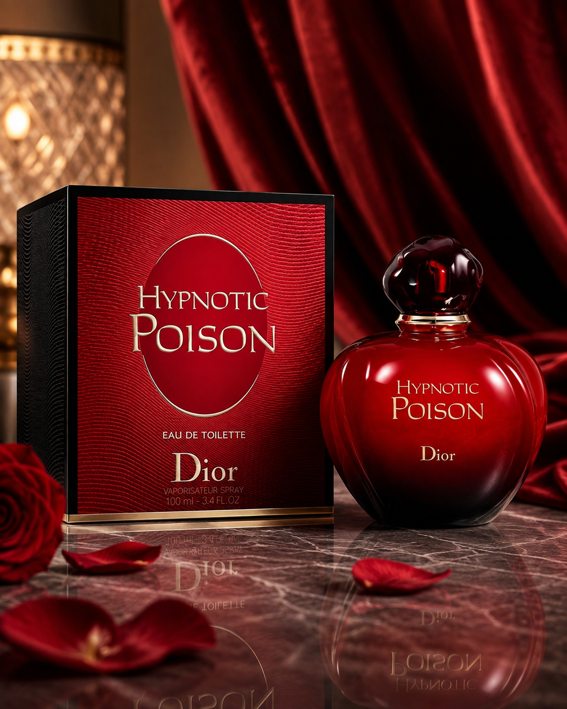 Dior Hypnotic Poison Eau de Toilette for Women 100ml / 3.4 fl oz